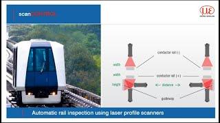 Automatic rail inspection using scanCONTROL laser line profile sensors