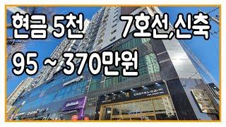 상가점포매매 현금5천만원 7호선역세권 대로변 현임차인영업중 공실걱정없는입지