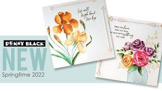 NEW STAMPS, DIES, MASTERPIECES MADE SIMPLE | Springtime 2022 | Penny Black