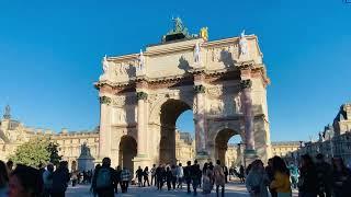 OBÉLISQUE DE LOUXOR & THE LOUVRE MUSEUM, PARIS FRANCE 