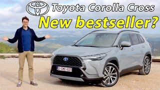 Toyota Corolla Cross driving REVIEW - the new baby RAV4 !