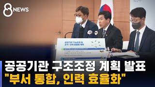 공공기관 구조조정 계획 발표…'안전인력' 논란 / SBS