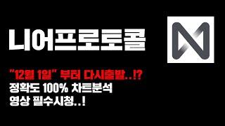 니어프로토콜 [긴급] "12월 1일" 부터 다시출발..!? 정확도 100% 차트분석, 영상 필수시청...! #코인시황