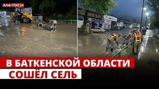 В Баткенской области сошёл сель