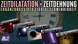 Die Zeit dehnt sich im Universum... | Zeitdilatation & Lichtgeschwindigkeit (Add-On Video)