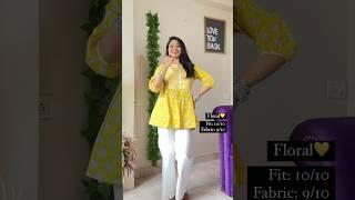 Myntra summer Kurtis Haul #haul #kurtihaul #myntrahaul #myntra #shorts #ashortaday #fyp #explore