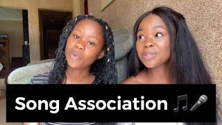 SONG ASSOCIATION | Sister Edition | Philile & and achiever  Maseko | South African YouTuber