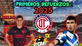 ¡ PRIMEROS REFUERZOS DE LOS DIABLOS ROJOS DE TOLUCA PARA EL CLAUSURA 2025 !