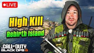 LIVE - High Kill Rebirth Island Warzone with META Loadouts!