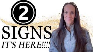 2 SIGNS THAT THE UNIVERSE WILL GIVE YOU BEFORE IT ARRIVES // MANIFESTATION MAGIC