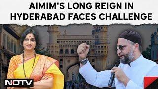 Telangana Breaking News | Owaisi's Party Faces Challenge From BJP's Madhavi Latha In Hyderabad