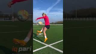 Control of the ball  #sports #football #soccer #skills #footballskills #footballgirls #training