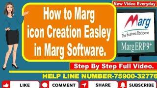 HOW TO MARG ICON CREATION IN MARG SOFTWARE | MARG SOFTWARE ME ICON CREATION KAYSE NIKHALE.