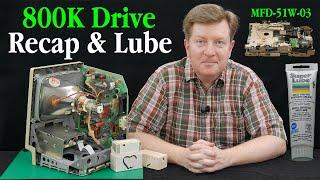 Macintosh 800K Floppy Drive Recap & Lube