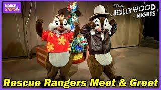 Fun with Chip and Dale Rescue Rangers - Meet and Greet at Disney Jollywood Nights 2024