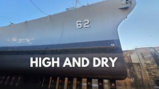 In The Drydock: First Look At The Ship On The Blocks