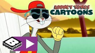 Looney Tunes Cartoons | Bugs Bunny Gatecrashes a Pool House | Boomerang UK