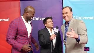 American Ninja Warrior hosts Akbar Gbajabiamila & Matt Iseman