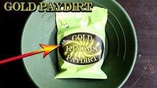 Gold Prospecting at Home #54 - Gold Krums Paydirt Limited Edition 0.5g - 1g Gold Guaranteed