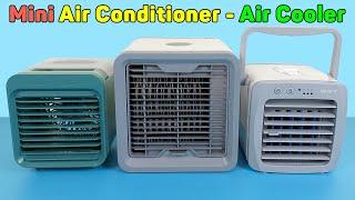 Mini Air Conditioner - Cheap Portable Air Cooler, Humidifier Fan And Purifies | Unboxing & Review