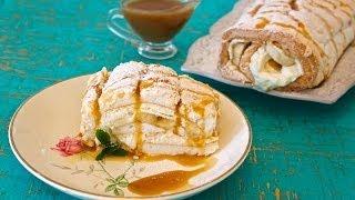 Meringue Roulade for St. Patrick's Day - Gemma's Bigger Bolder Baking Ep 3 - Gemma Stafford