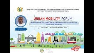 URBAN MOBILITY FORUM