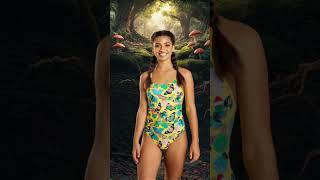 Sporti Flutter Garden Micro Back One Piece Swimsuit (26-40) | SwimOutlet.com