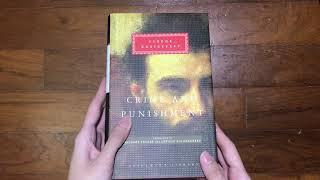 Crime and Punishment by Fyodor Dostoevsky satisfying asmr unboxing and review