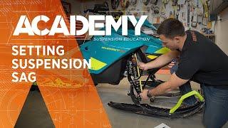 How To Set Sag On Your Sled’s Coil Shocks » ACADEMY | FOX