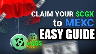 Community Gaming Airdrop | How to Claim your $CGX to MEXC Exchange!