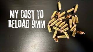 My Cost to Reload 9mm Ammo