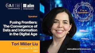 Join Us at the AIIM Conference 2024 - Speaker Introduction Tori Miller Liu