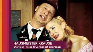 Hausmeister Krause, Staffel 2 - Folge 1: Carmen ist schwanger