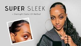 SUPER Sleek Ponytail Tutorial | Natural 3B/C Hair