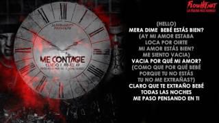 ME CONTAGIE - LETRA -KENDO KAPONI & ANUEL AA .2016