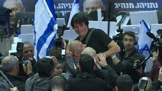 Israel's Likud supporters celebrate first exit polls | AFP