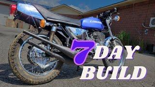 1974 Kawasaki H2b 750 - Triple 2 Stroke - Silver Surfer