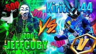 ZOI JEFF COBY | I FACE Kirito gaming the most insanid rabbit * EPICO * | 1Vs1