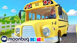 CoComelon en Español - Las Ruedas Del Autobús | Canciones Infantiles | Moonbug en Español