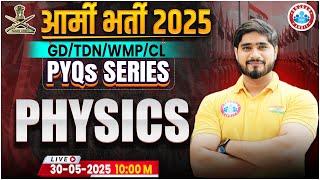 Army Bharti 2025 | PYQ's Series | Army Physics Previous Year Question Paper By Dharmender Sir