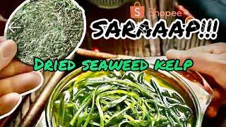 HOW TO COOK DRIED COMPRESS SEAWEED KELP | SARAAAP