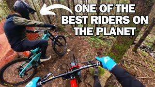 Trying To Keep Up With Remy Metailler On His Local Trails!