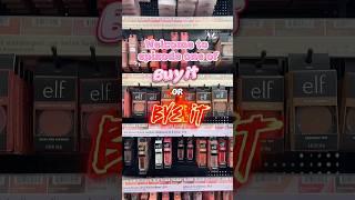Buy it ️ or Bye it ! In episode one, we are covering @elfcosmetics. #affordablemakeup