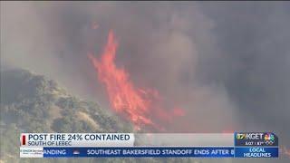 Post Fire in Gorman burns over 15,000 acres