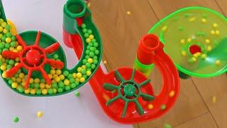 Marble run Roll a small ball Healing ASMR