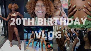 My 20TH BIRTHDAY VLOG | bowling, brunch, shopping, kickback | Mia | Mia Ashanti 