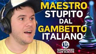 "Non Può Essere Così Forte" | Maestro Affronta il Gambetto Italiano per la Prima Volta