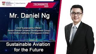 Techignite 2023 Speaker Series | Sustainable Aviation for the Future