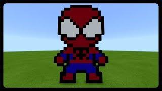 Minecraft: How To Build Spiderman Tutorial!