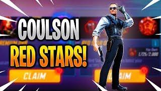 12x AGENT COULSON RED STAR ORB OPENING! - MARVEL Strike Force - MSF